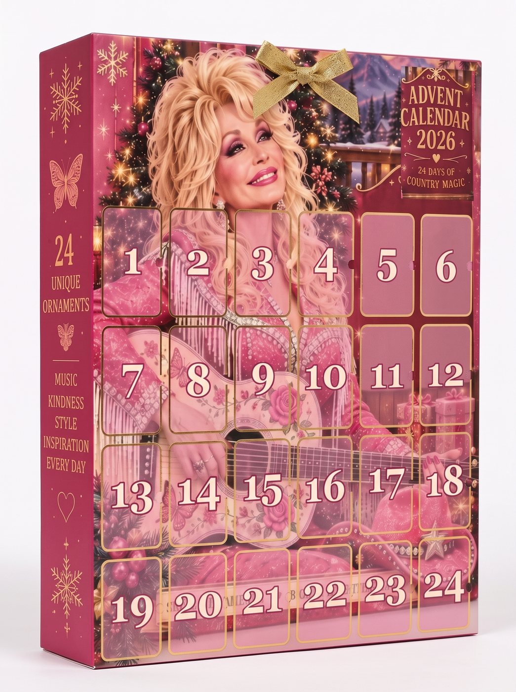 24 Days of Country Magic advent calendar, front